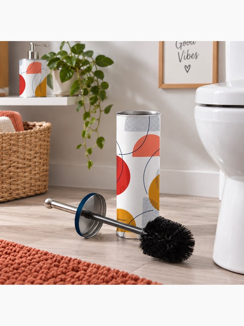 Brosse de toilette 9.5 x 37 cm color pop Multicolore - Kiabi