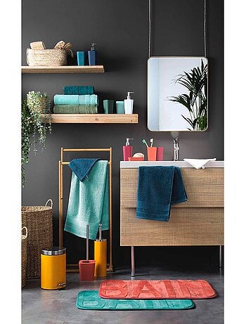 Brosse de toilette 9.5 x 37 cm Metalia anthracite