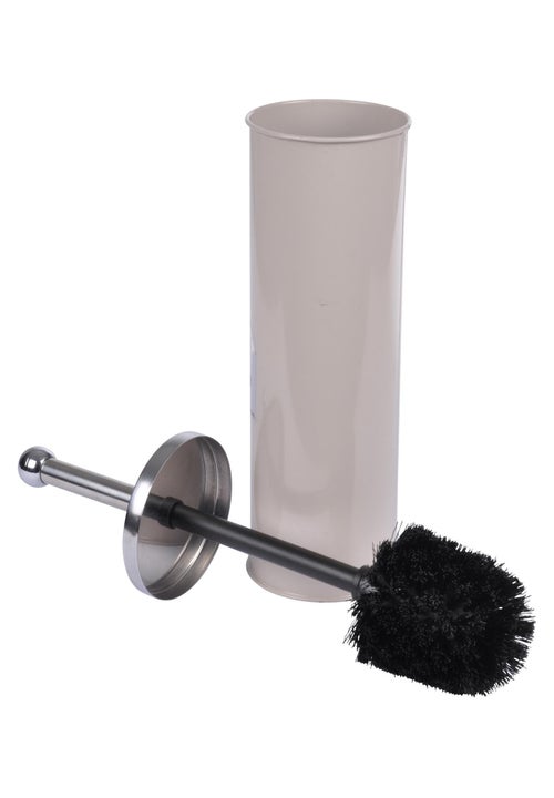 Brosse de toilette 9.5 x 37 cm Metalia taupe - Kiabi