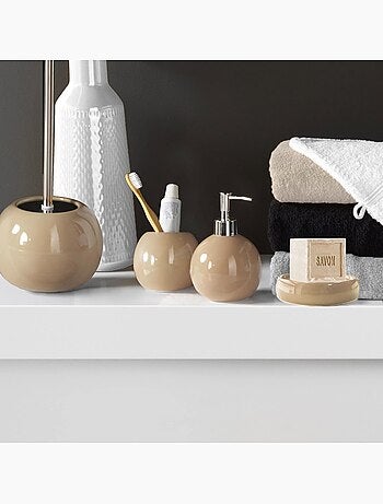 Brosse de toilette en céramique bullea