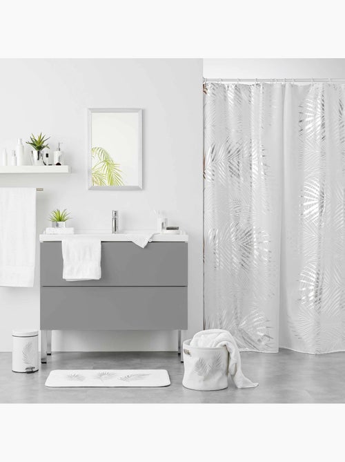 Brosse de toilette Orbella blanc et argent - Kiabi