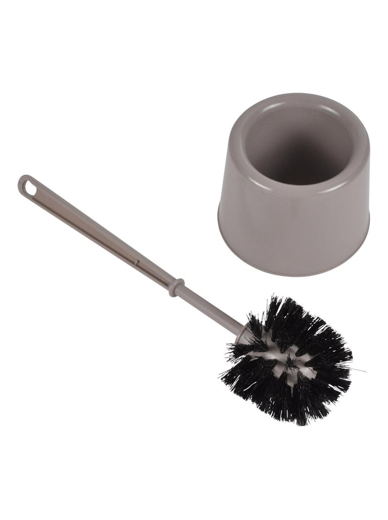 Brosse de toilette plastique Gris taupe - Kiabi