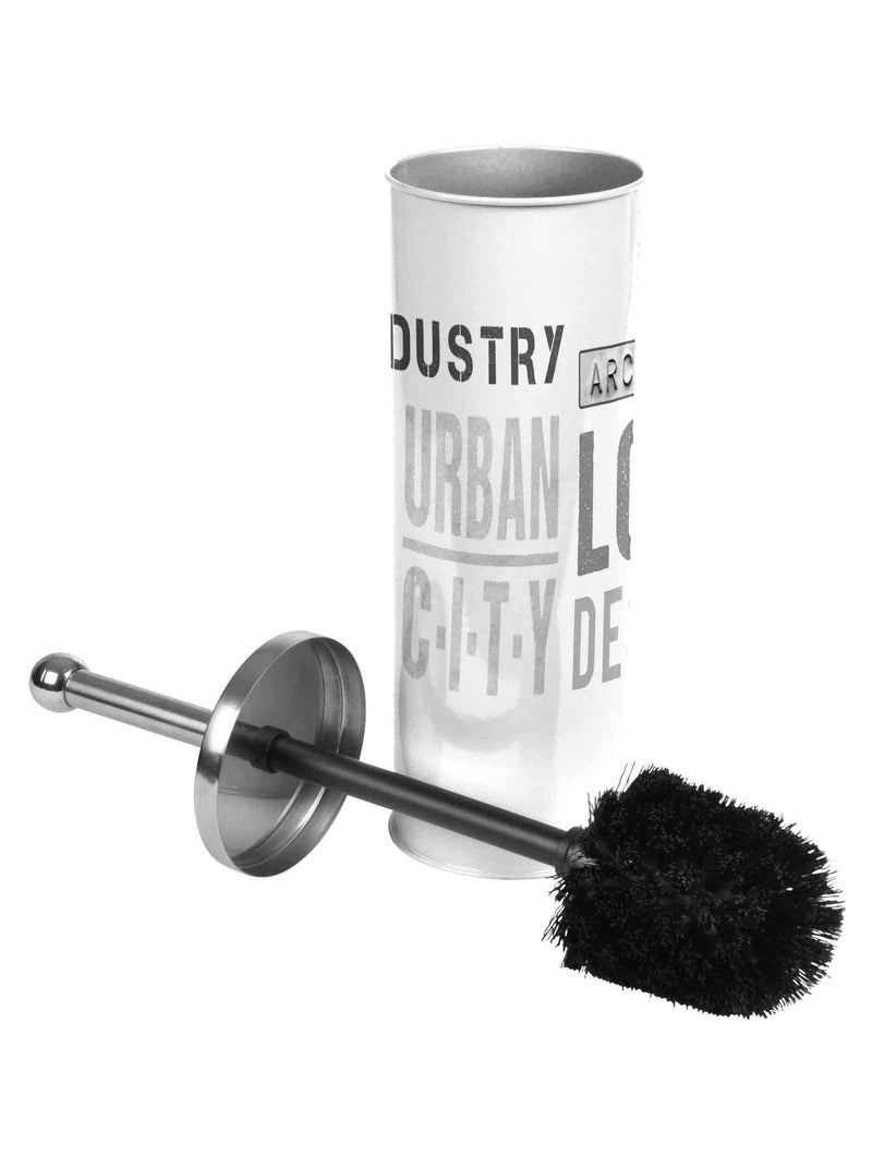 Brosse de toilette Urban Loft City Gris - Kiabi