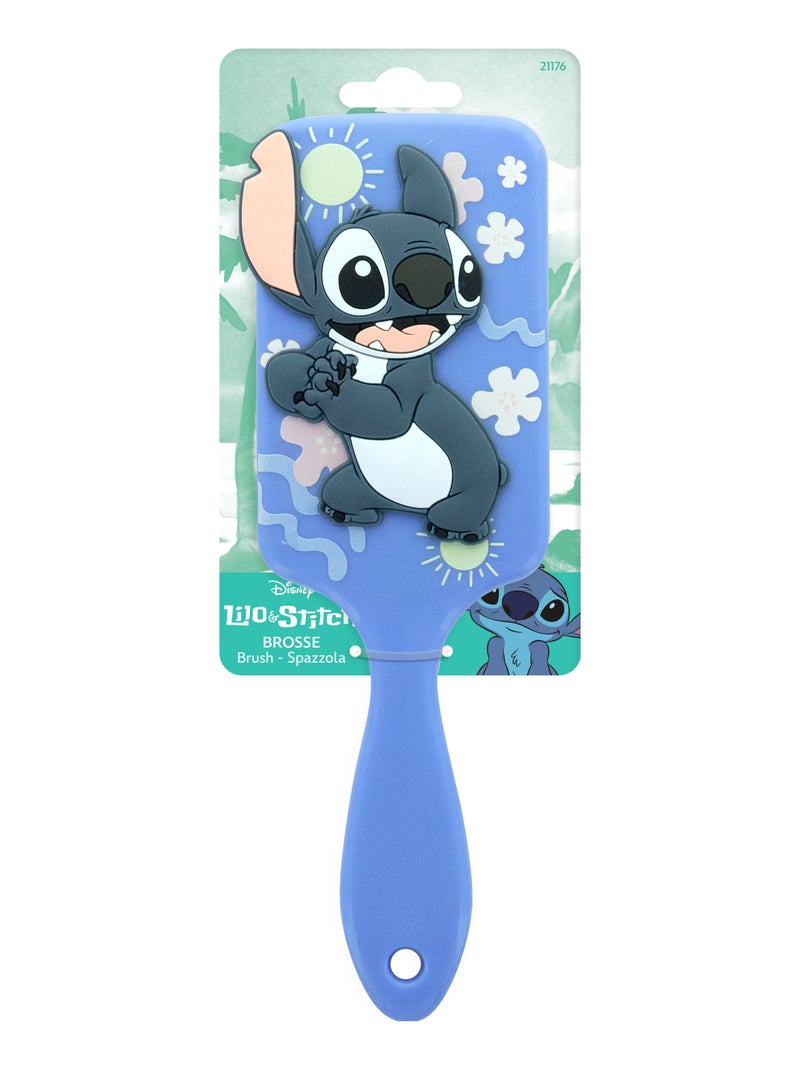 Brosse Démêlante Cheveux – DISNEY – Stitch – Lilo & Stitch – Tous Types de Cheveux Bleu - Kiabi