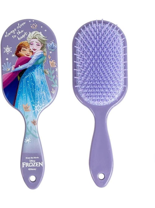 Brosse démêlante cheveux La Reine des Neiges - Elsa et Anna - Mauve - Kiabi