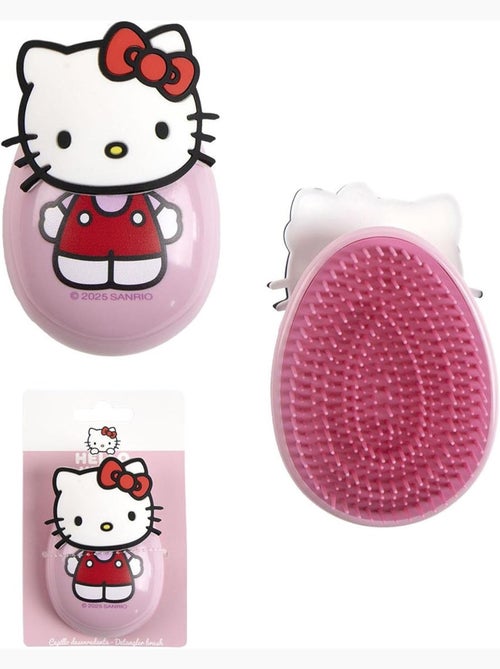 Brosse démêlante Hello Kitty – Tous types de cheveux - Rose - Kiabi