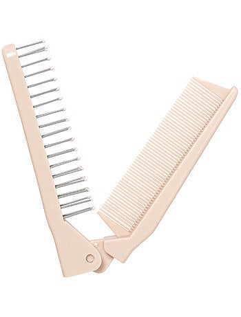 Brosse peigne à cheveux pliable