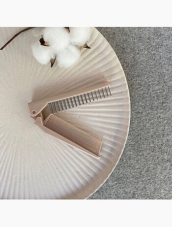 Brosse peigne à cheveux pliable