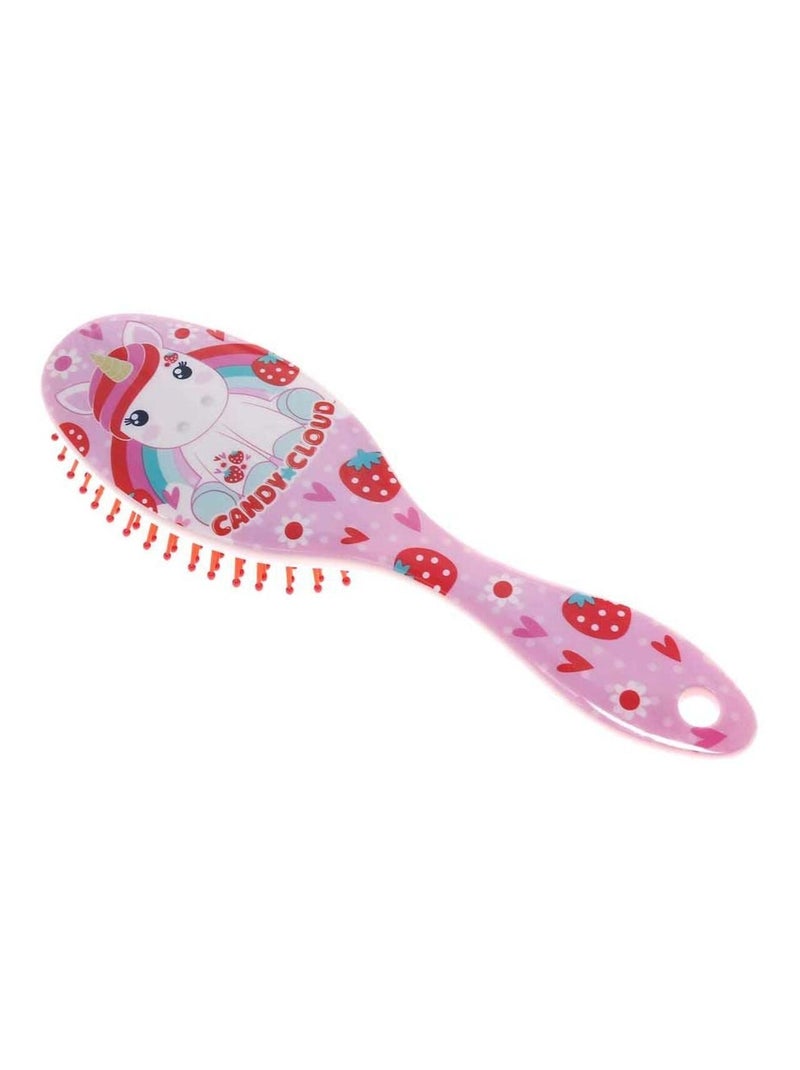 Brosse pour cheveux Licorne Bella Candy Cloud Rose - Kiabi