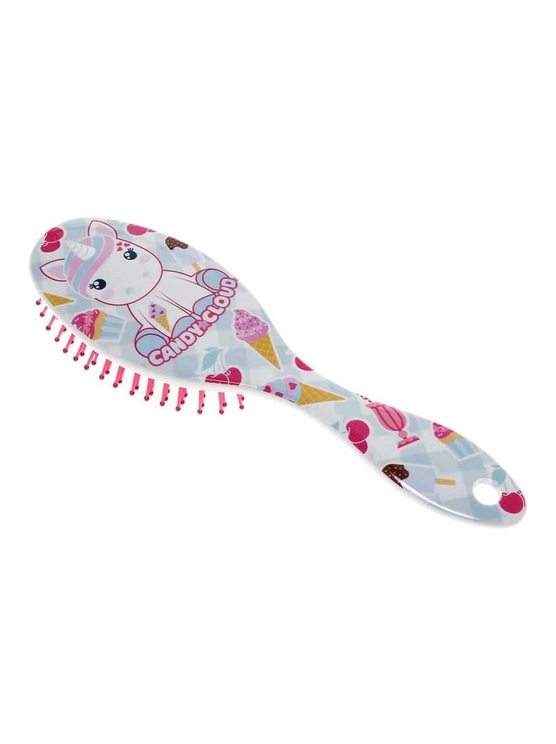 Brosse pour cheveux Licorne Bubblegum Candy Cloud Bleu - Kiabi
