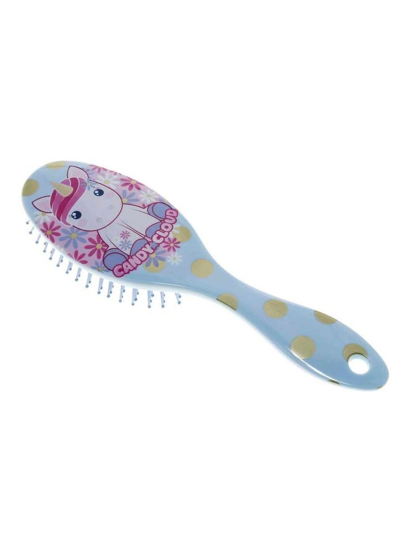 Brosse pour cheveux Licorne Daisy Candy Cloud Bleu - Kiabi