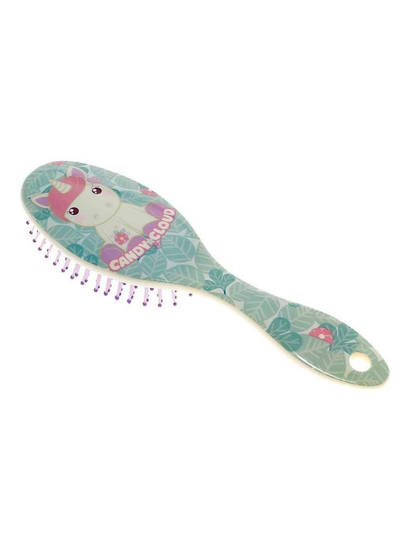 Brosse pour cheveux Licorne Dasha Candy Cloud Vert - Kiabi