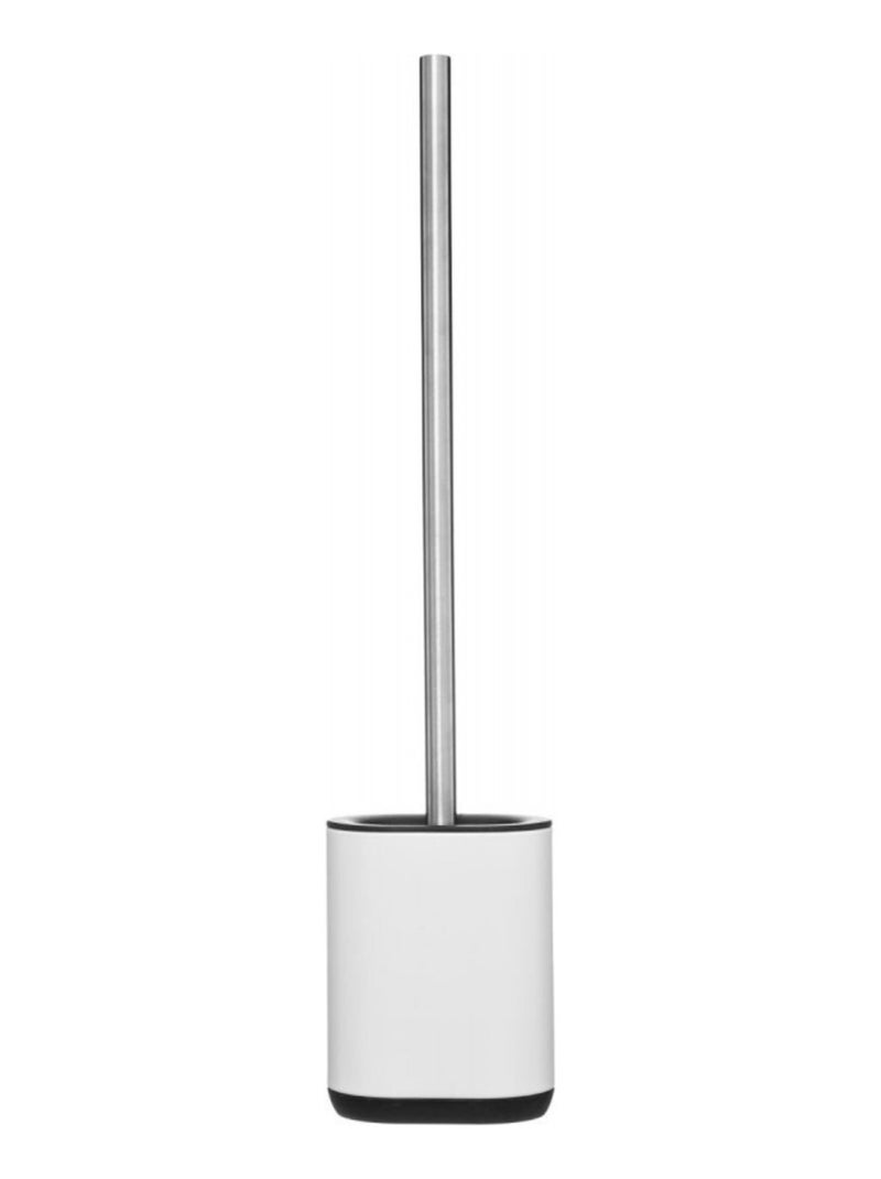 Brosse toilettes & Support papier - Atmosphera Blanc - Kiabi