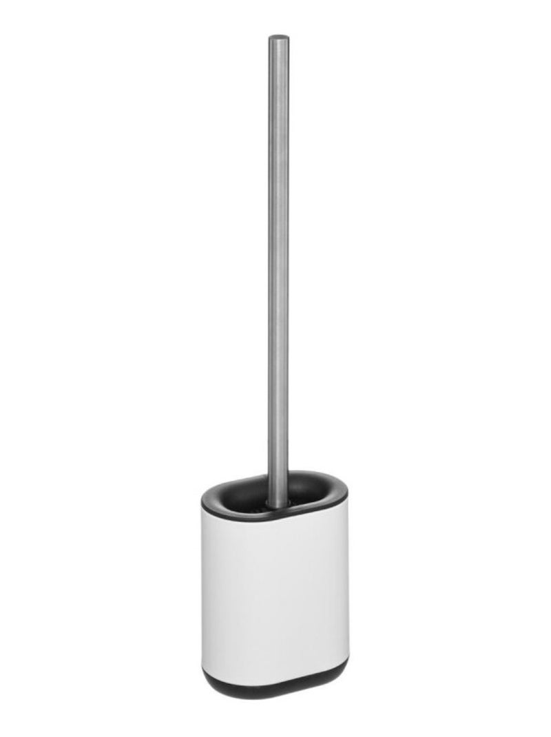 Brosse toilettes & Support papier - Atmosphera Blanc - Kiabi