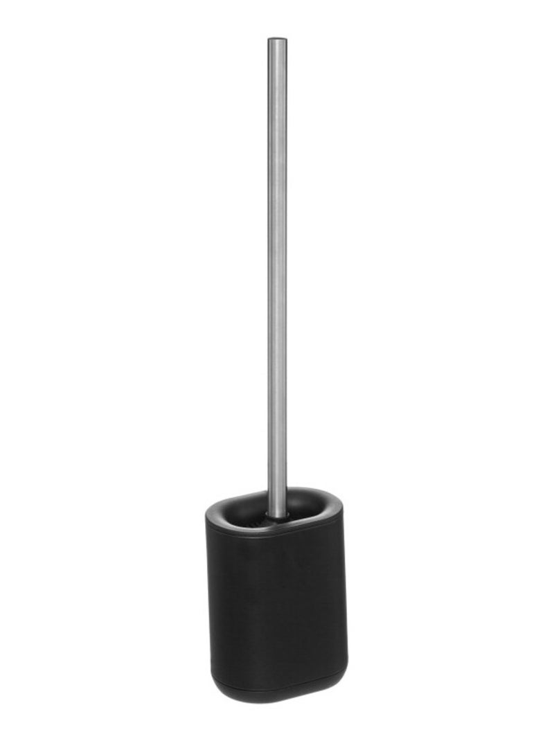 Brosse toilettes & Support papier - Atmosphera Noir - Kiabi