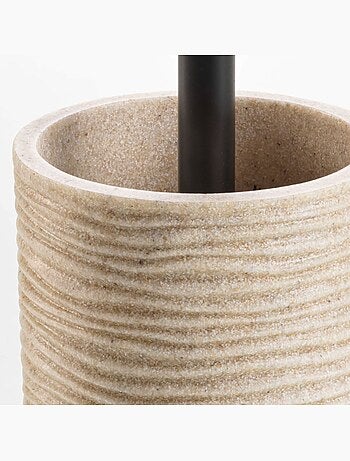 Brosse wc - effet strié