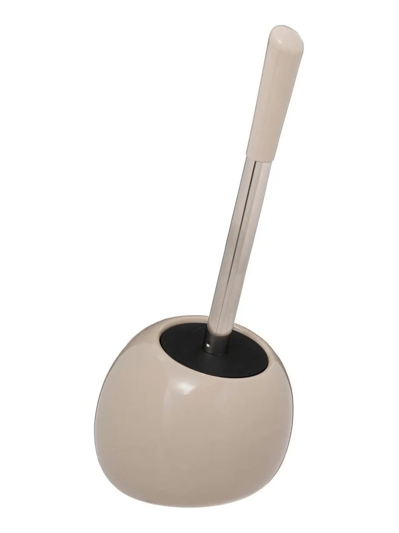 Brosse WC avec Porte-Brosse - Design Moderne et Compact lin Beige - Kiabi