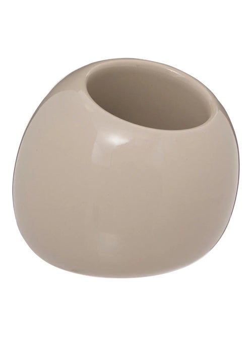 Brosse WC avec Porte-Brosse - Design Moderne et Compact lin - Kiabi