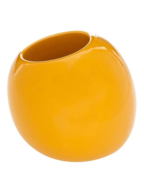 Brosse WC avec Porte-Brosse - Design Moderne et Compact moutarde - Kiabi