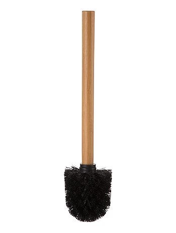 Brosse WC avec support en bambou et céramique NATUREO