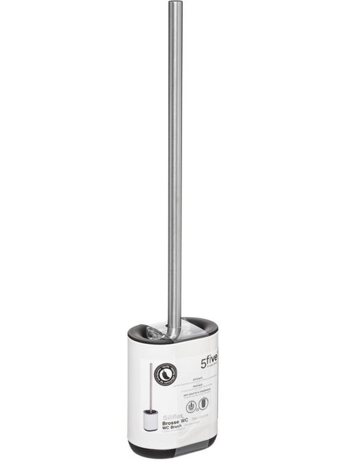 Brosse WC avec support ergonomique SILIFLEX - Kiabi