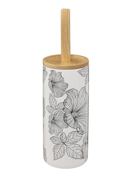 Brosse WC Blackflora en Grès - Kiabi