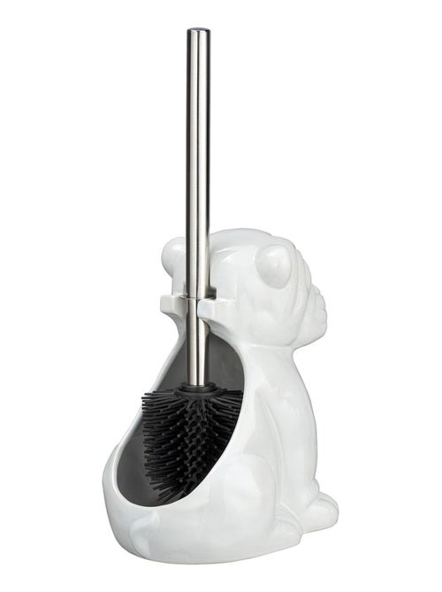 Brosse WC Bulldog en céramique - Kiabi