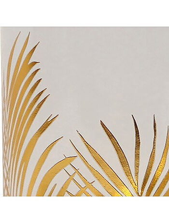 Brosse wc céramique imprimée or orbella