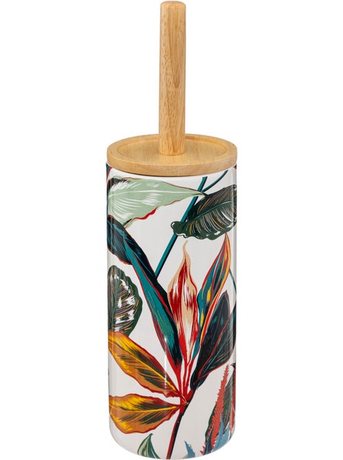 Brosse WC design floral BLACKFLORA - Kiabi