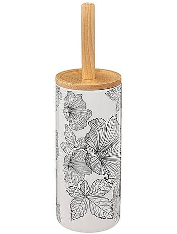 Brosse WC ronde en dolomite BLOOM