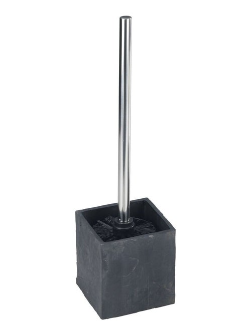 Brosse WC effet ardoise avec tête en silicone SLATE - Kiabi