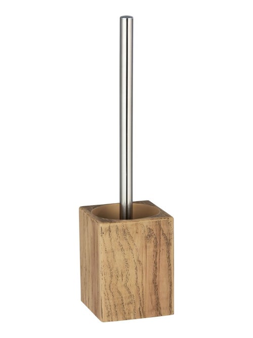Brosse WC effet bois avec tête en silicone MARLA - Kiabi