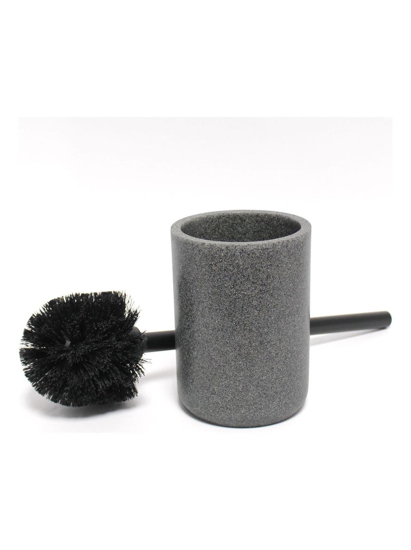 Brosse WC effet granit JASPER Gris foncé - Kiabi
