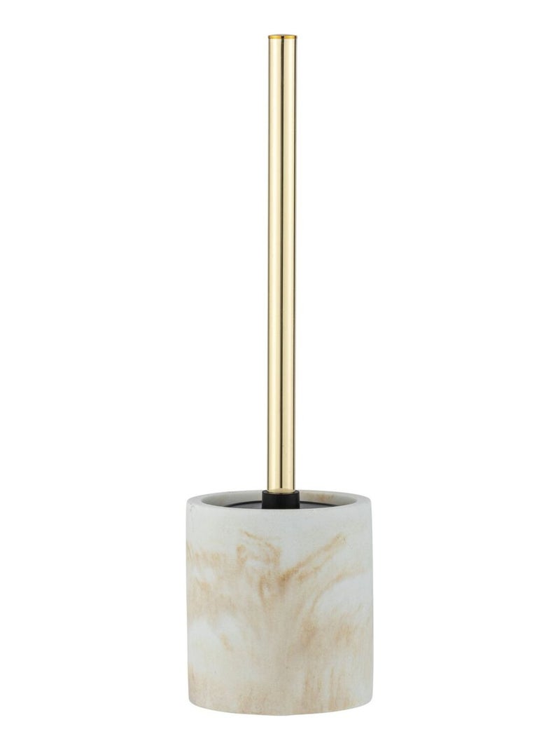 Brosse WC effet marbre avec tête en silicone remplaçable ODOS Blanc - Kiabi