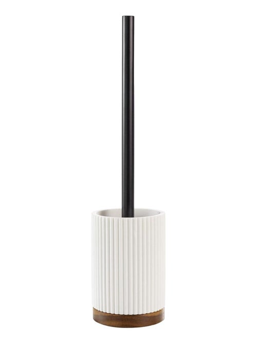 Brosse WC effet pierre et acacia HAMILTON - Kiabi