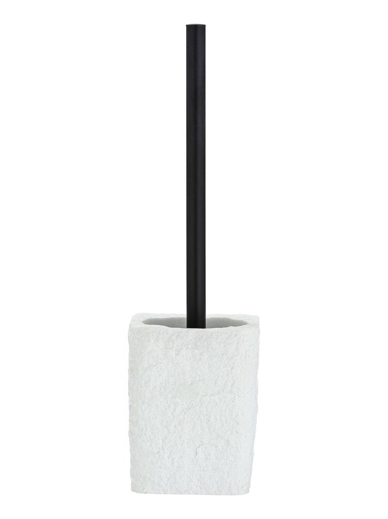 Brosse WC effet pierre VILLATA Blanc - Kiabi