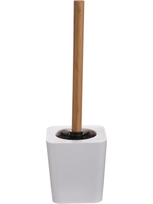 Brosse WC en bois et métal NATURÉO - Kiabi Brosse WC en bois et métal NATURÉO - Kiabi