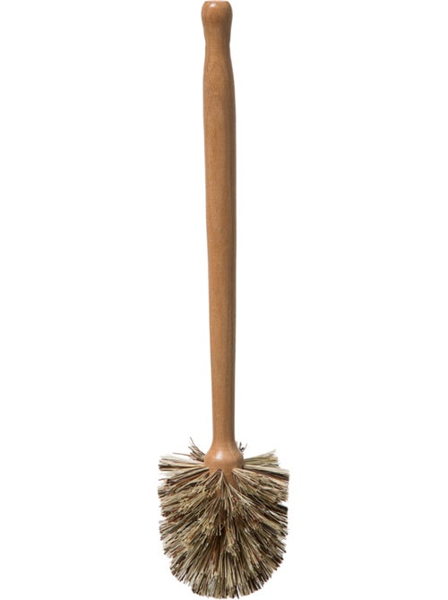 Brosse WC en bois naturel - Kiabi