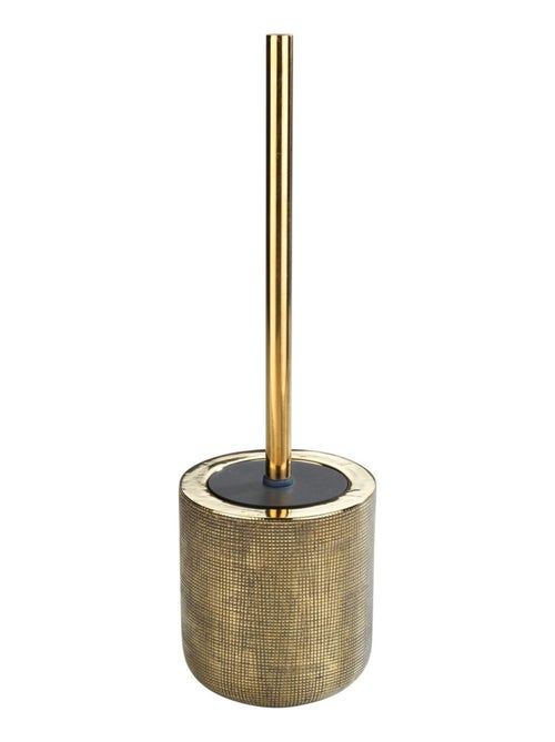 Brosse WC en céramique avec couvercle design RIVARA - Kiabi