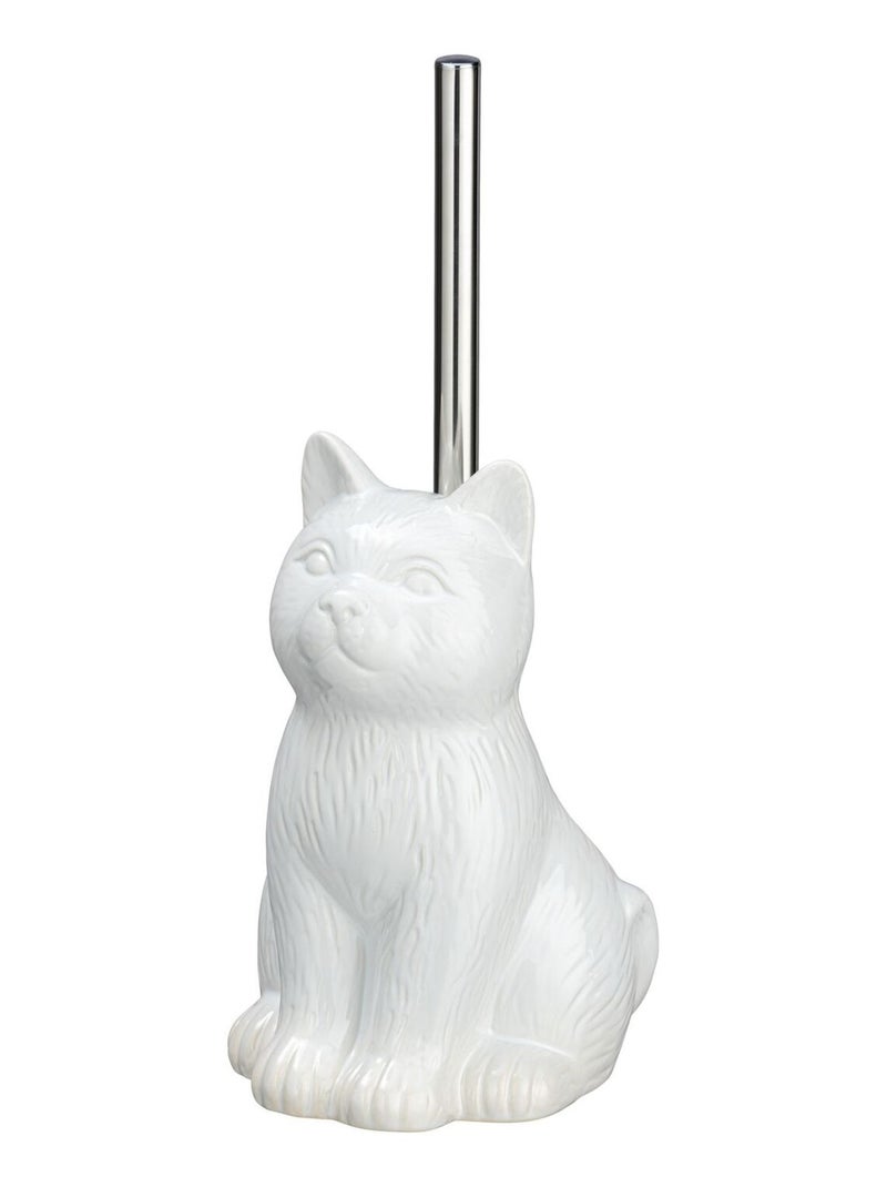 Brosse WC en céramique CAT Blanc - Kiabi