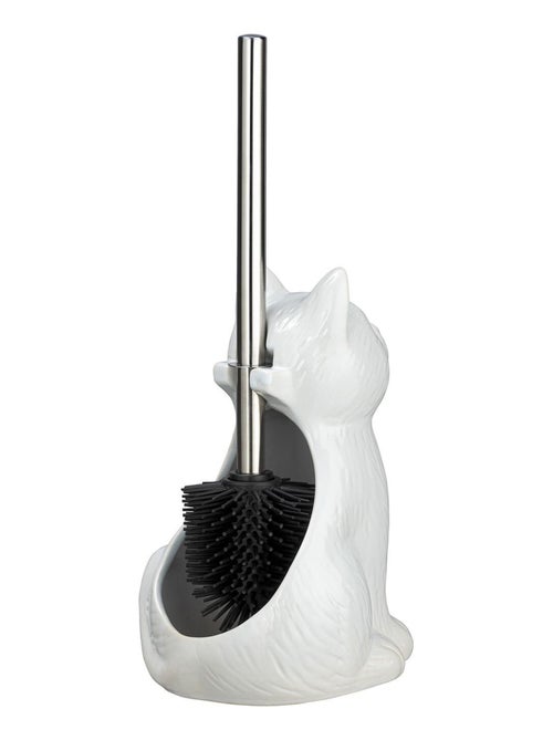 Brosse WC en céramique CAT - Kiabi