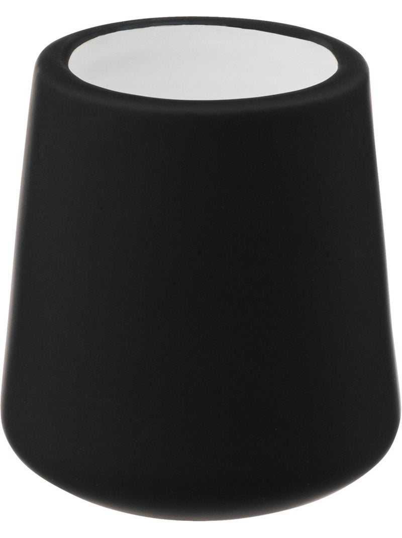 Brosse WC en céramique COLORAMA Noir - Kiabi