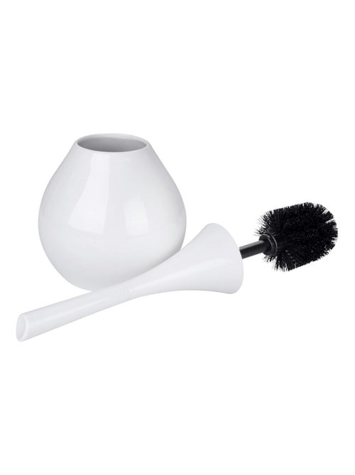 Brosse WC en céramique design élégant FLAKON - Kiabi