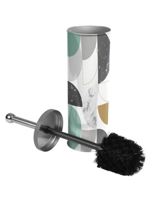 Brosse WC Geomarbre bleu - Kiabi