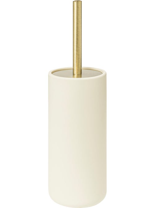 Brosse WC ivoire DUO - Kiabi