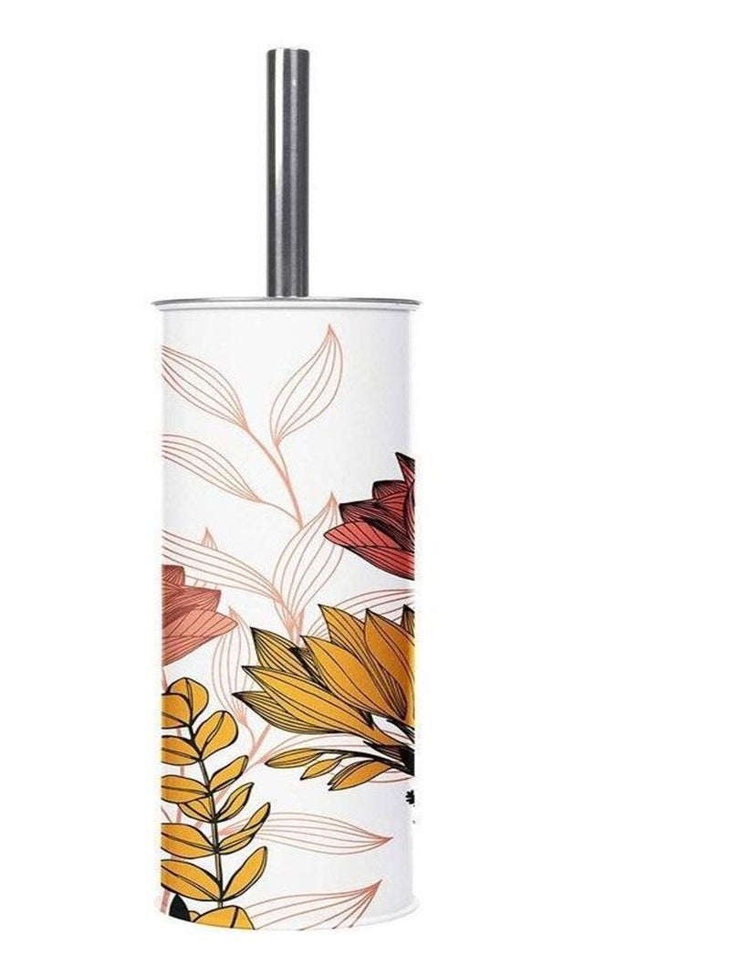 Brosse WC métal Amelina Blanc - Kiabi