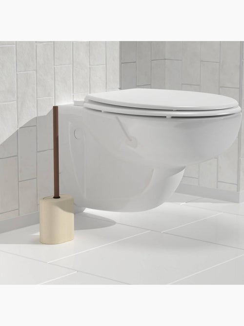 Brosse WC ovale ARGILEO - Kiabi