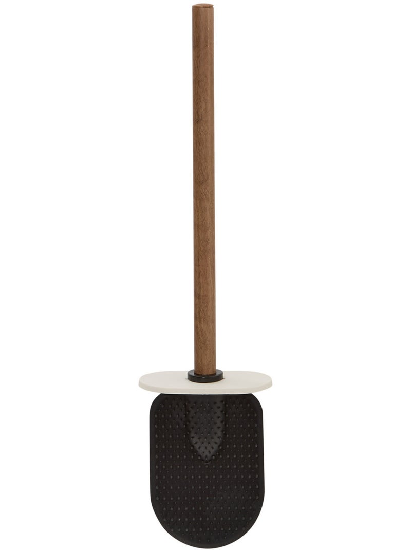 Brosse WC ovale ARGILEO Beige - Kiabi
