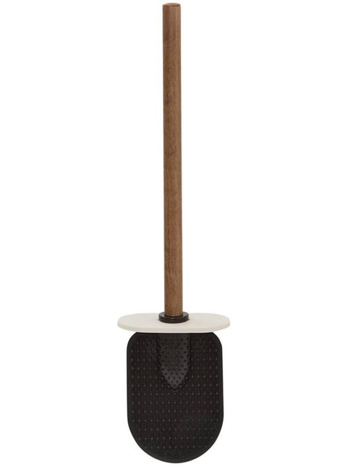 Brosse wc ovale argileo - Kiabi