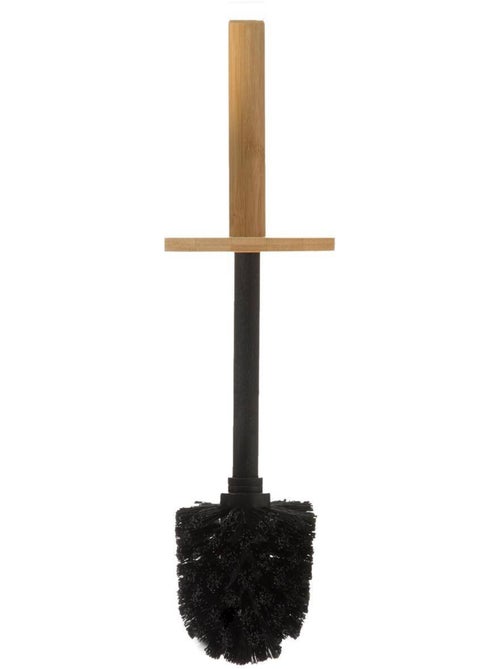 Brosse WC rainurée en bambou TERRE INCONNUE - Kiabi
